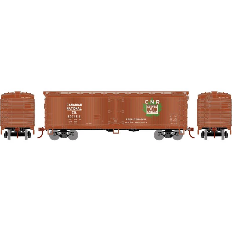 Athearn HO 40' Wood Reefer, CN #207123 for Freight Cars 3 Athearn HO 40' Wood Reefer, CN #207123 for Freight Cars