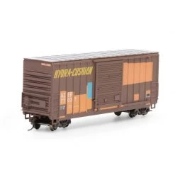 Athearn HO 40' High Cube Outside Braced Box, AZER #77037 for Freight Cars