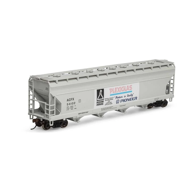 Athearn HO ACF 5250 CF Hopper, Plexiglas/ACFX #54102 for Freight Cars 4 Athearn HO ACF 5250 CF Hopper, Plexiglas/ACFX #54102 for Freight Cars - Image 2