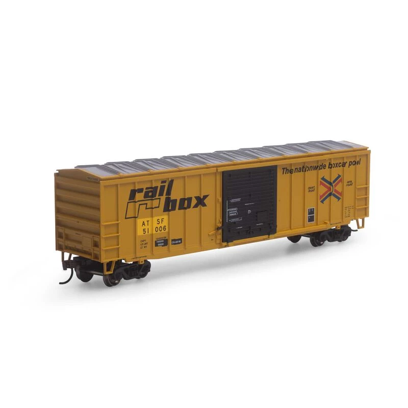 Athearn HO 50' ACF Box, SF/RBOX #51006 for Freight Cars 3 Athearn HO 50' ACF Box, SF/RBOX #51006 for Freight Cars