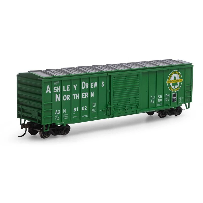 Athearn HO 50' ACF Box, AD&N #8102 for Freight Cars 3 Athearn HO 50' ACF Box, AD&N #8102 for Freight Cars