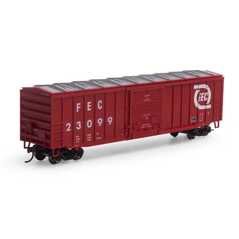 Athearn HO 50' ACF Box, FEC #23099 for Freight Cars 3 Athearn HO 50' ACF Box, FEC #23099 for Freight Cars