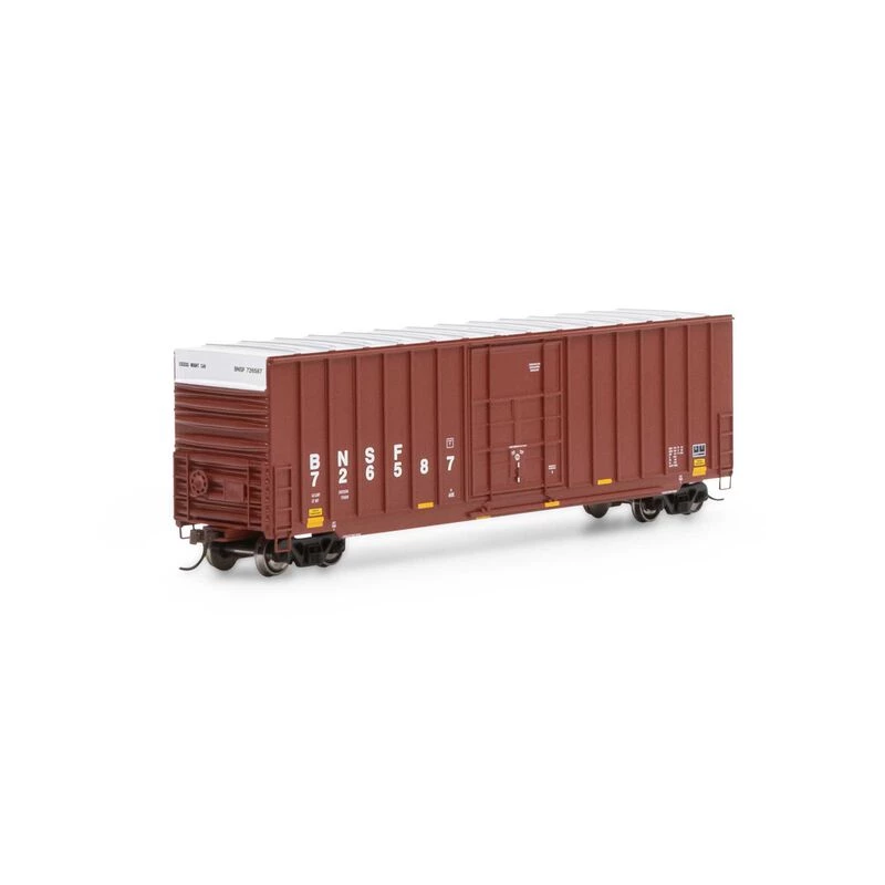 Athearn HO 50' Ext Post High Cube Plug Box, BNSF #726587 for Freight Cars 3 Athearn HO 50' Ext Post High Cube Plug Box, BNSF #726587 for Freight Cars