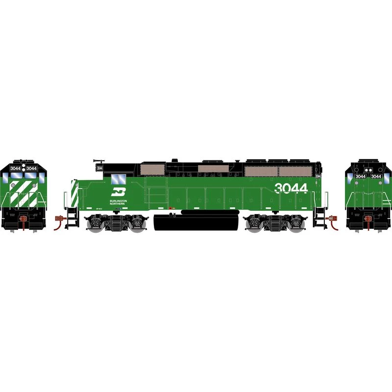 Athearn HO GP40-2, Burlington Northern #3044 for Locomotives 3 Athearn HO GP40-2, Burlington Northern #3044 for Locomotives