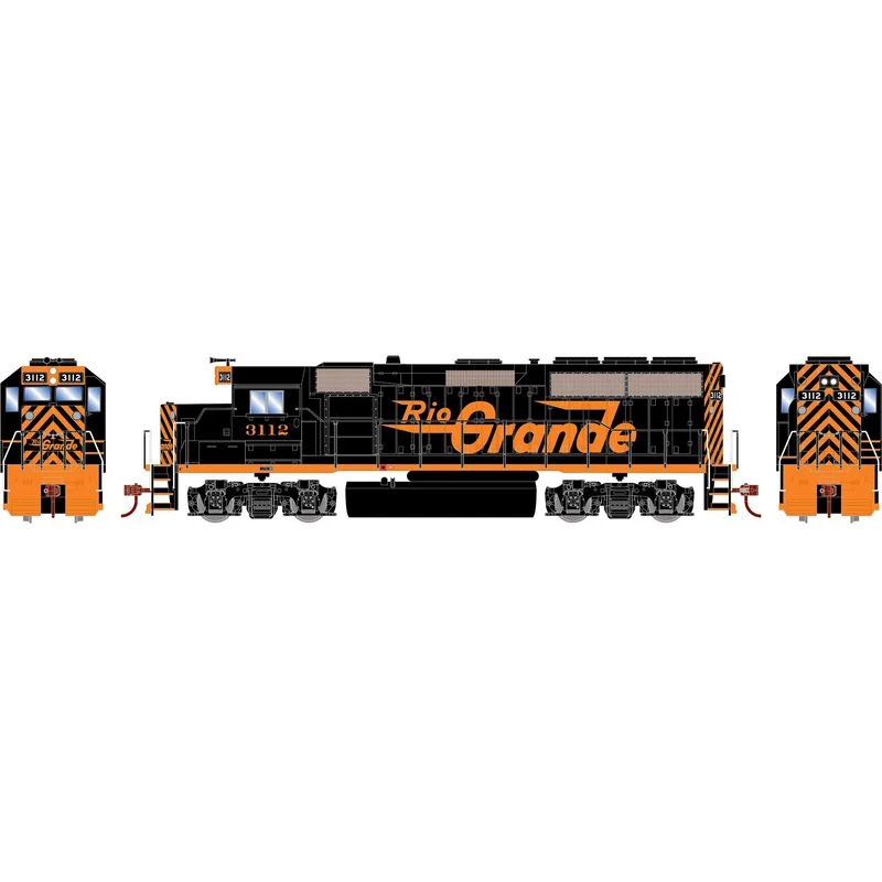 Athearn HO GP40-2, Denver & Rio Grande Western #3112 for Locomotives 3 Athearn HO GP40-2, Denver & Rio Grande Western #3112 for Locomotives