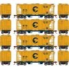 Athearn HO PS-2 2003 2-Bay Covered Hopper Chessie WM (4) for Freight Cars 1 Athearn HO PS-2 2003 2-Bay Covered Hopper Chessie WM (4) for Freight Cars -Roundhouse Online Shop RND2396 A0 E13QHQGP