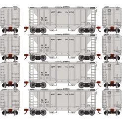 Athearn HO PS-2 2003 2-Bay Covered Hopper NP (4) for Freight Cars