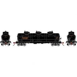 Athearn HO 3-Dome Tank, EJR #3617 for Freight Cars