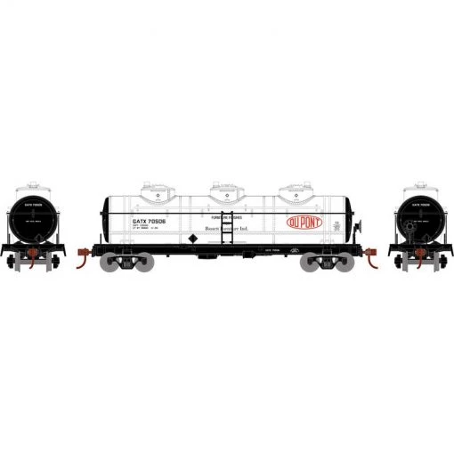 Athearn HO 3-Dome Tank, GATX #70506 for Freight Cars -Roundhouse Online Shop RND3185 A0 6CADZCSH