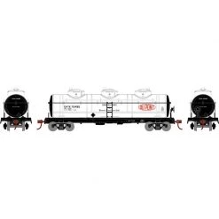 Athearn HO 3-Dome Tank, GATX (4) for Freight Cars