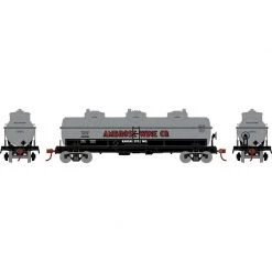 Athearn HO 3-Dome Tank, NATX #1 (4) for Freight Cars