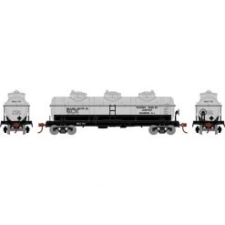 Athearn HO 3-Dome Tank, WQX #701 for Freight Cars