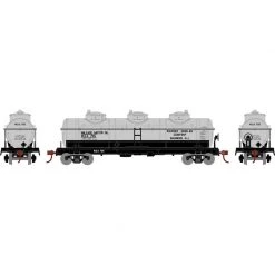 Athearn HO 3-Dome Tank, WQX #705 for Freight Cars