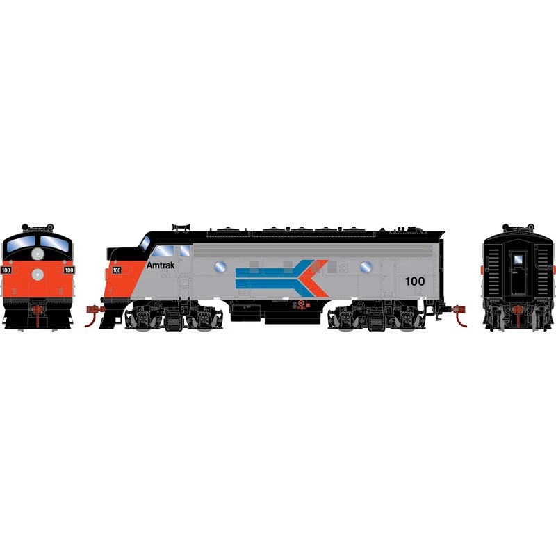 Athearn HO F7A, Amtrak #100 for Locomotives 3 Athearn HO F7A, Amtrak #100 for Locomotives