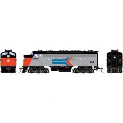 Athearn HO F7A, Amtrak #104 for Locomotives