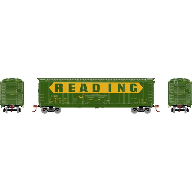 Athearn HO 50' OB Plug Door Box, RDG #17239 for Freight Cars 3 Athearn HO 50' OB Plug Door Box, RDG #17239 for Freight Cars