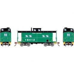 Athearn HO Eastern 4-Window Caboose, PC #18412 for Cabooses