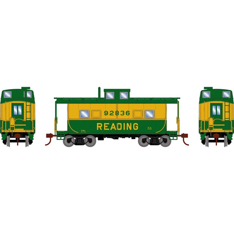 Athearn HO Eastern 4-Window Caboose, RDG #92836 for Cabooses 3 Athearn HO Eastern 4-Window Caboose, RDG #92836 for Cabooses