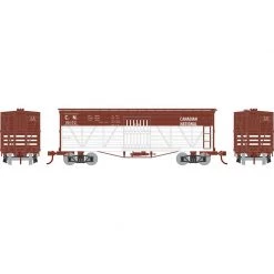 Athearn HO 36' Old Time Stock Car, CN #151172 for Freight Cars
