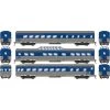 Athearn HO Streamline Passenger Cars, CSXT (3) for Passenger Cars -Roundhouse Online Shop RND79125 A0 HX1SXHYS