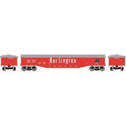 Athearn HO 50' Covered Gondola, CB&Q #83121 for Freight Cars