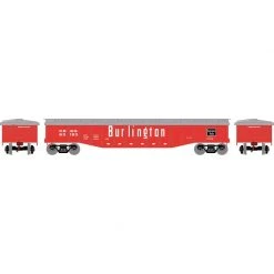 Athearn HO 50' Covered Gondola, CB&Q #83123 for Freight Cars