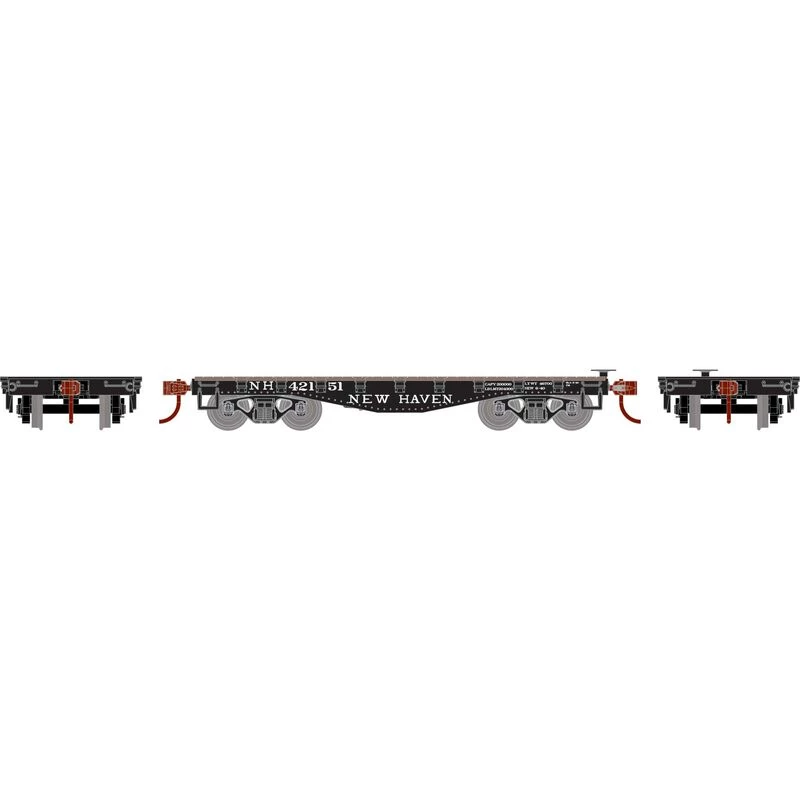 Athearn HO 30' Old Time Flat, NH #42151 for Freight Cars 3 Athearn HO 30' Old Time Flat, NH #42151 for Freight Cars