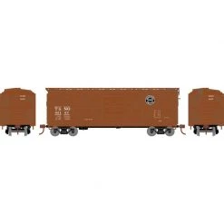 Athearn HO 40' Single Sheathed Box, T&NO #52157 for Freight Cars