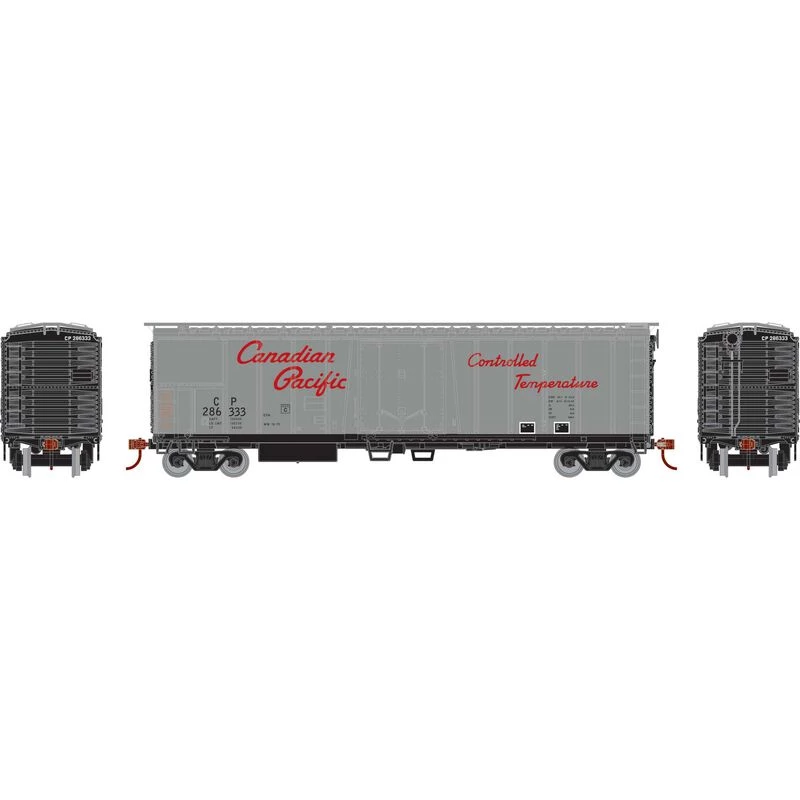 Athearn HO 50' Ex-Post Mechanical Reefer, CPR #286333 for Freight Cars 3 Athearn HO 50' Ex-Post Mechanical Reefer, CPR #286333 for Freight Cars