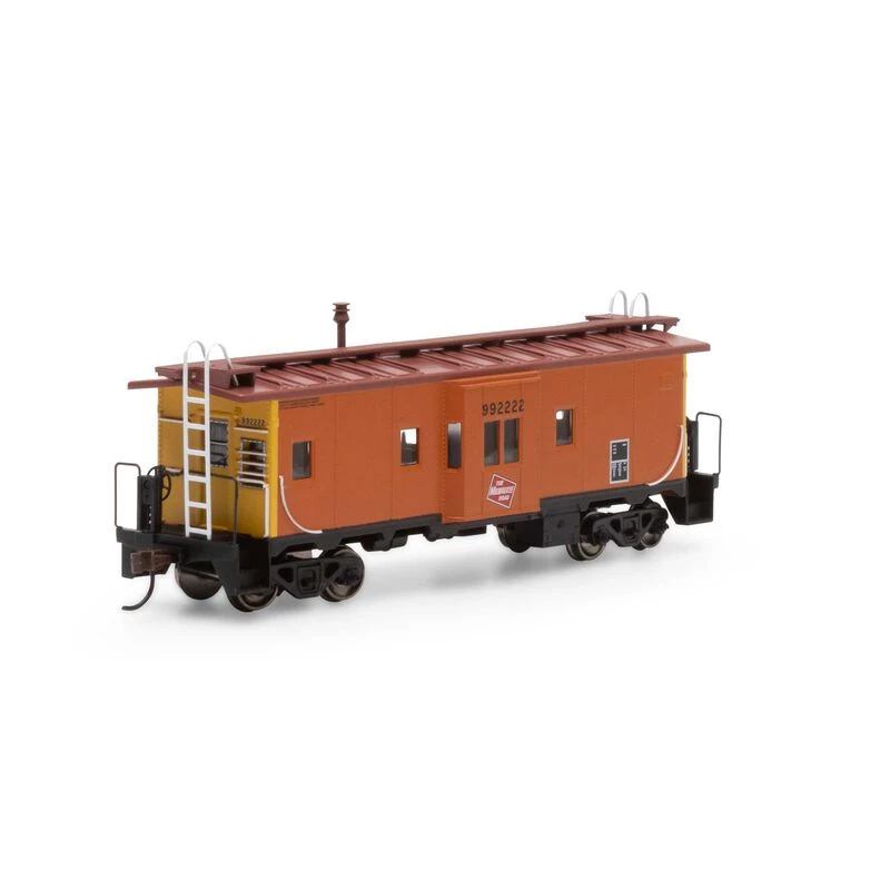 Athearn HO Bay Window Caboose, MILW #992222 for Cabooses 3 Athearn HO Bay Window Caboose, MILW #992222 for Cabooses