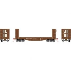 Athearn HO 40' Pulpwood Flat, Bangor & Aroostock #1550 for Freight Cars