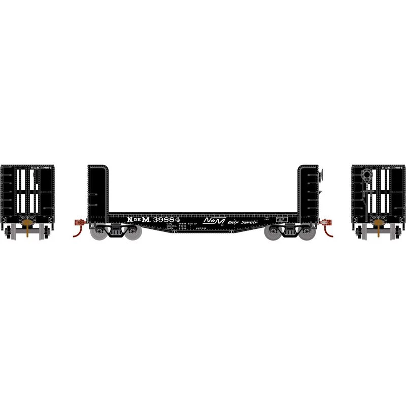 Athearn HO 40' Pulpwood Flat, NdeM #39884 for Freight Cars 3 Athearn HO 40' Pulpwood Flat, NdeM #39884 for Freight Cars