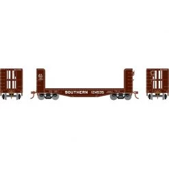 Athearn HO 40' Pulpwood Flat, Southern #124535 for Freight Cars