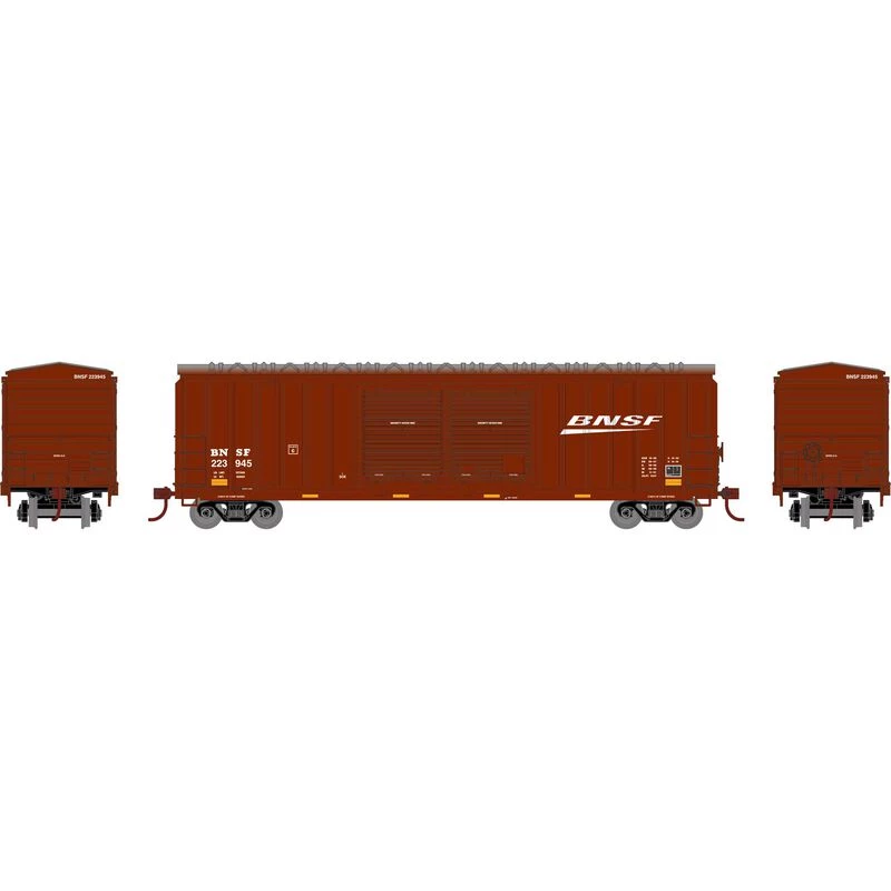 Athearn HO 50' FMC 5283 DD Box, BNSF #223945 for Freight Cars 3 Athearn HO 50' FMC 5283 DD Box, BNSF #223945 for Freight Cars