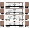 Athearn HO 40' Wood Reefer, NWX (4) for Freight Cars -Roundhouse Online Shop RND98495 A0 7T0373RT